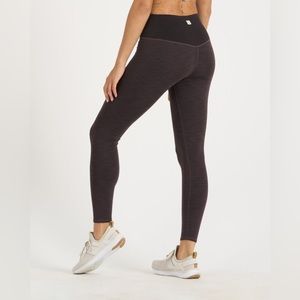 Lux Rib Studio Legging - Vuori in Quartz Heather